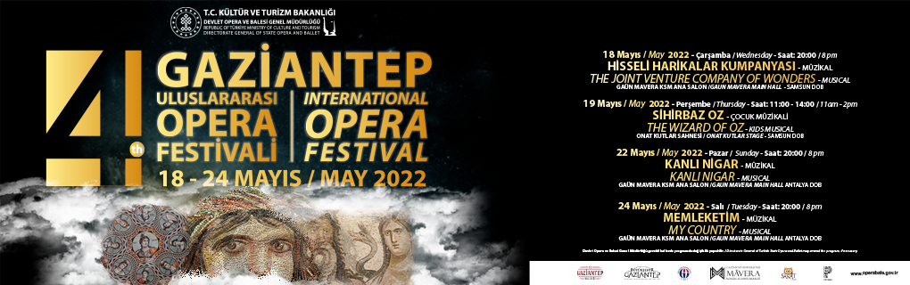 Opera ve Bale Festivali 18-24 Mayıs 2022